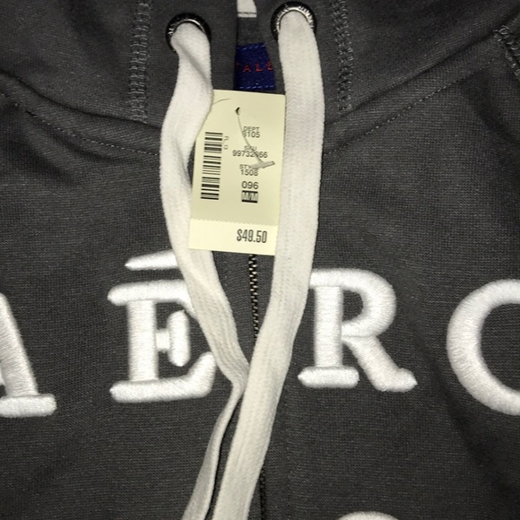Aeropostale zip sweat shirt - Picture 2 of 2